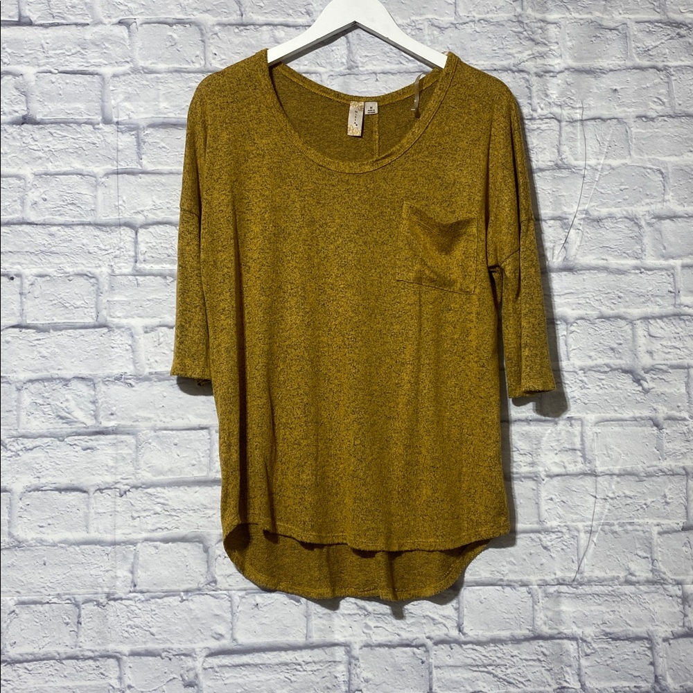 Misia Mustard Yellow Women's Blouse